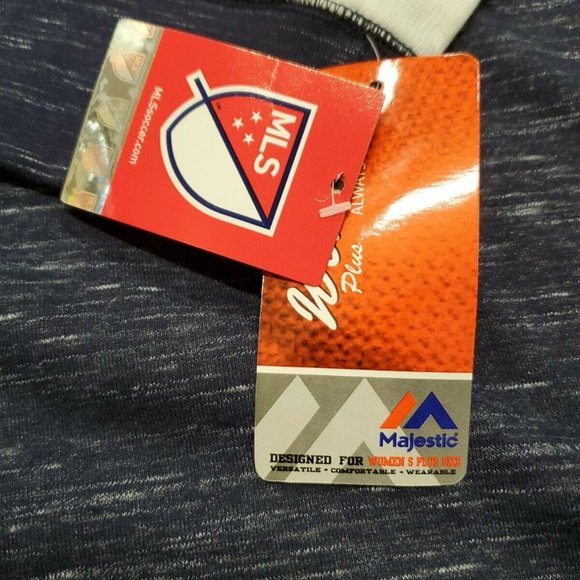 NWT LA Galaxy MLS Soccer Hoodie Sweatshirt Women's - Picture 3 of 9